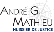 André G.Mathieu, Huissier de Justice